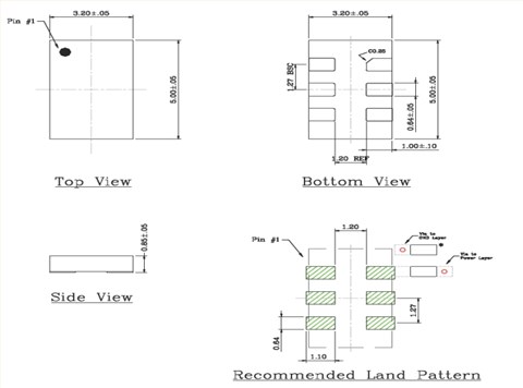 Microchip高频晶振,DSC1124BI1-100.0000,MEMS振荡器,5032mm,100MHZ