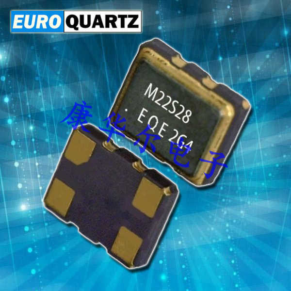 Euroquartz晶振,EM22S晶振,溫補晶振